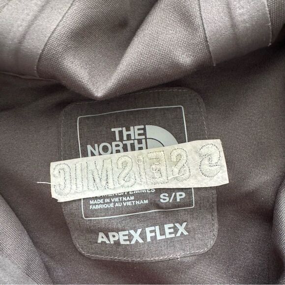 The North Face Womens Hooded Jacket Apex Flex Size Small Gray Urban Dry Vent - Picture 3 of 5